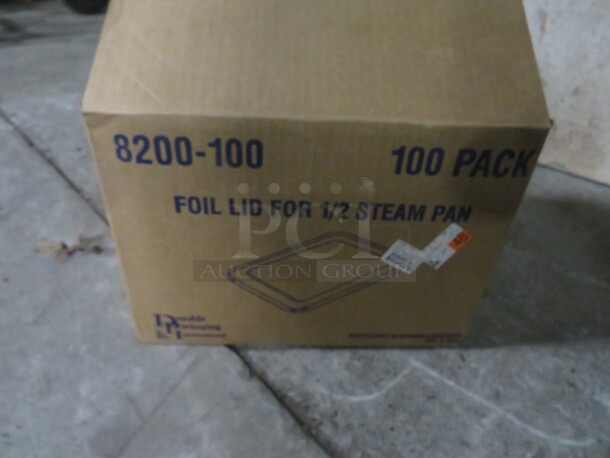 One Box Of Half Size Steam Table Pan LIDS.