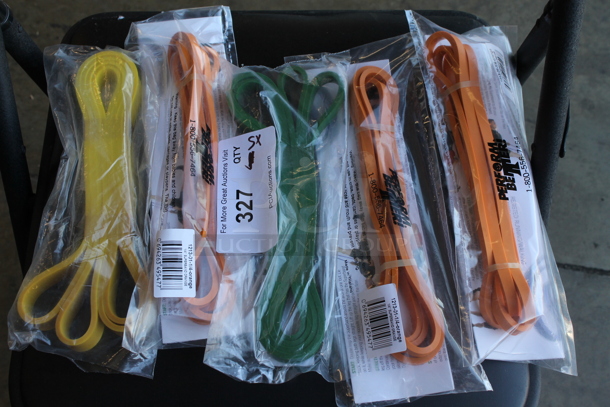 5 BRAND NEW! Superbands Resistance Bands. 5 Times Your Bid!