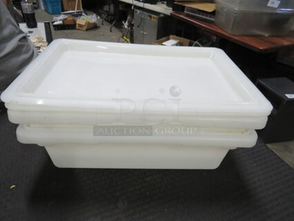 3 Gallon Food Storage Container With Lid. 2XBID