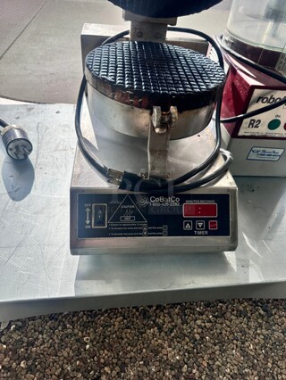 Cobatco MD10SSE-L Waffle Cone Maker 115 Volt Tested and Working!