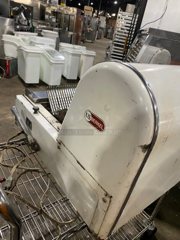 Berkel Commercial Countertop Bread Loaf Slicer!