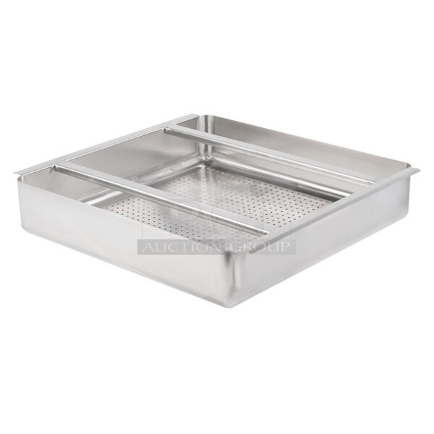 BRAND NEW SCRATCH AND DENT! Advance Tabco DTA-100-EC Pre-Rinse Basket With Welded Slide Bar