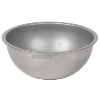 BRAND NEW SCRATCH AND DENT! Vollrath 69050 5 Qt. Heavy Duty Stainless Steel Mixing Bowl, Vollrath 69080 8 Qt. Heavy Duty Stainless Steel Mixing Bowl, Vollrath 69014 1.5 Qt. Heavy Duty Stainless Steel Mixing Bowl