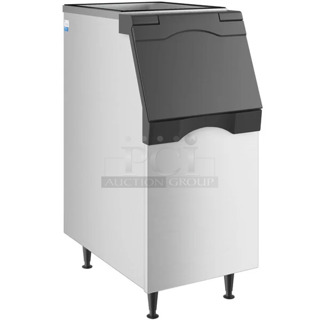 BRAND NEW SCRATCH AND DENT! 2024 Avantco 194BIN40022 22" Ice Storage Bin with Metallic Alloy Exterior - 383 lb.