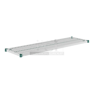 Box of 2 BRAND NEW SCRATCH AND DENT! Regency 460DM1860 18" x 60" Green Epoxy Shelf with Polymer Drop Mat