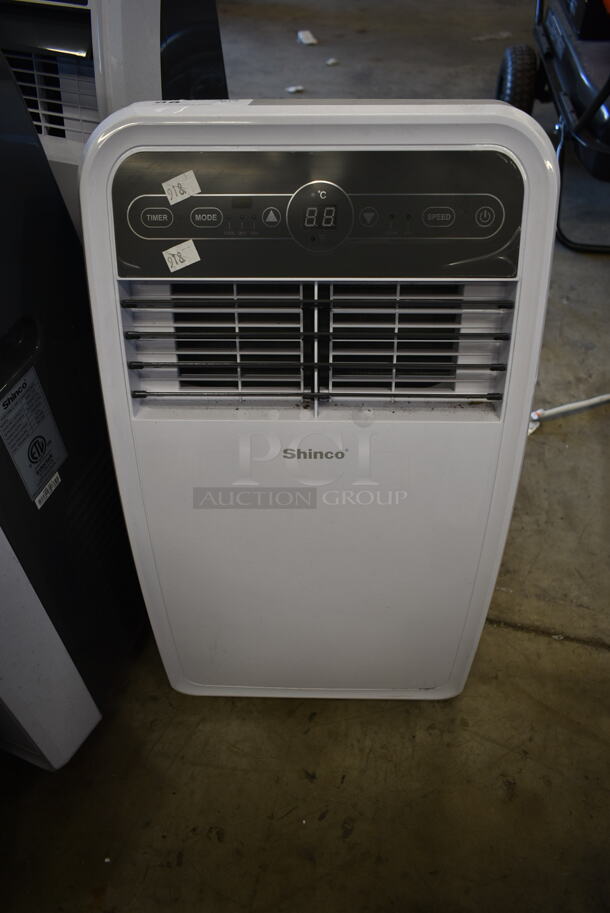 2022 Shinco SPF1-08C Portable Air Conditioner. 8,000 BTU. 115 Volts, 1 Phase. Cannot Test - Unit Trips Breaker