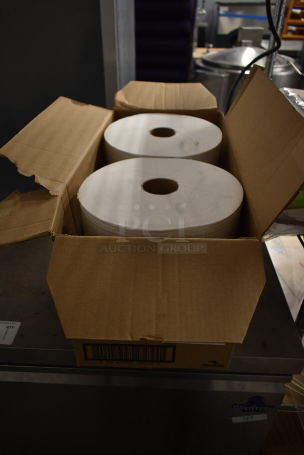 Box of Commercial Toilet Paper Rolls