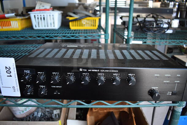 TOA 900 Series II M-900MK2 Amplifier Rack. 19x11x4