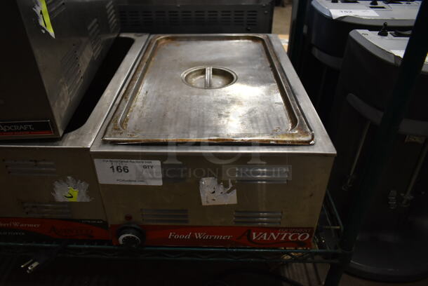 Avantco 177W500CKR Stainless Steel Commercial Countertop Food Warmer. 120 Volts, 1 Phase. Tested and Does Not Power On