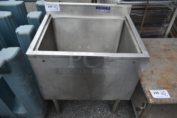 Stainless Steel Commercial Ice Bin.