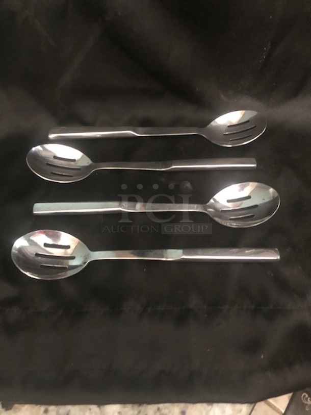 Stainless Steel Slotted Spoon. 4XBID