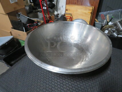 18 Inch Stainless Steel Bowl. 3XBID