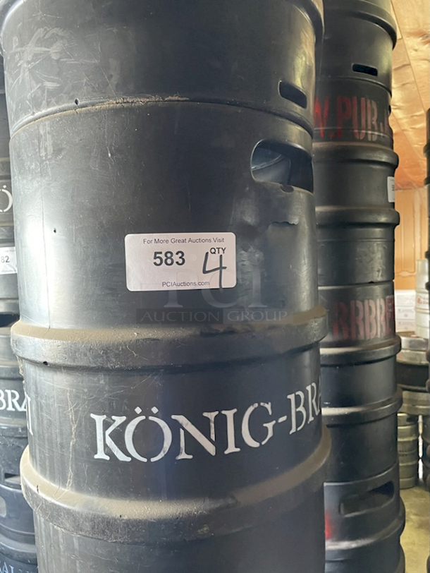 🍻50 Liter Sanke Kegs, Stainless Steel, Polyurethane Jacketed🍻 50 Liter = 13.2 gallons = 105 pints = 140 12oz bottles 4x Your Bid