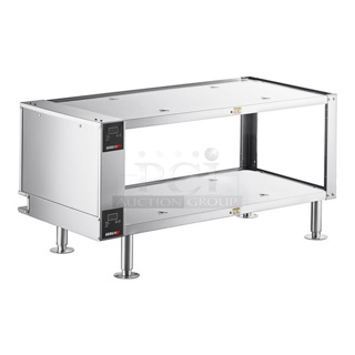BRAND NEW SCRATCH AND DENT! ServIt 423HSW20404 43" x 20 1/8" 2-Shelf Heated Shelf Warmer / Take-Out Station. 120 Volts, 1 Phase. 
