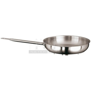 6 BRAND NEW! Vollrath 11114-24 9-1/2" Stainless Steel Frying Pan w/ Hollow Metal Handle. 6 Times Your Bid! 