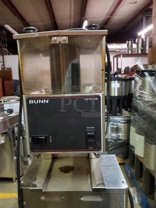 Bunn LPG-2E Low Profile Portion Control Grinder 120V