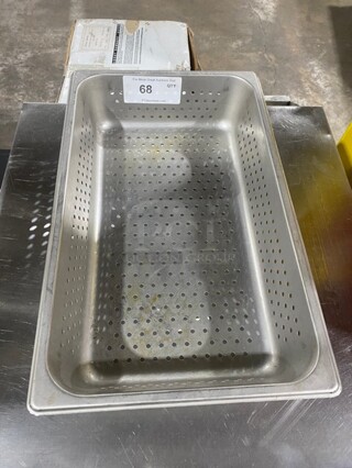 Commercial Full Size Perforated Steam Table/Hotel Pan!