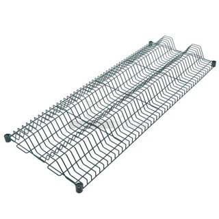 BRAND NEW SCRATCH & DENT! Regency 460EG2460DR1 24" x 60" Green Epoxy Wire Drying Rack Shelf - 1 1/4" Slots. Box is damaged. 2x Your Bid