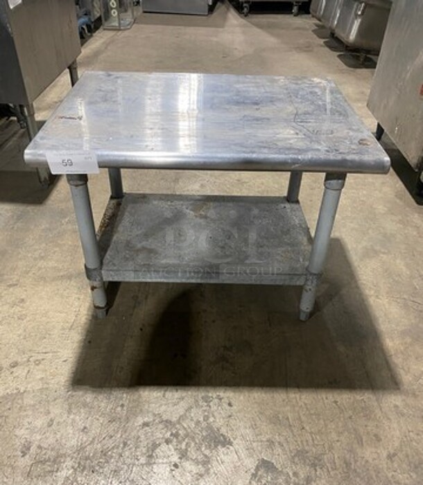 All Stainless Steel Work/Oven Table!