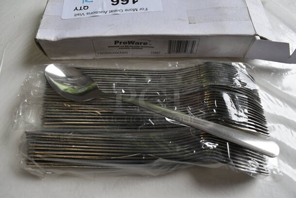 36 BRAND NEW IN BOX! ProWare 15967 Stainless Steel Iced Teaspoons. 8". 36 Times Your Bid!