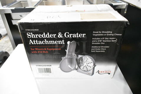 BRAND NEW SCRATCH AND DENT! Avantco 177MX20SHRDR Shredder Attachment / Pelican Head for MX20