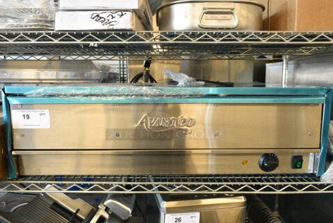 BRAND NEW SCRATCH AND DENT! 2023 Avantco 177BW48 Stainless Steel Commercial 48 Hot Dog Bun Warmer. 120 Volts, 1 Phase. 