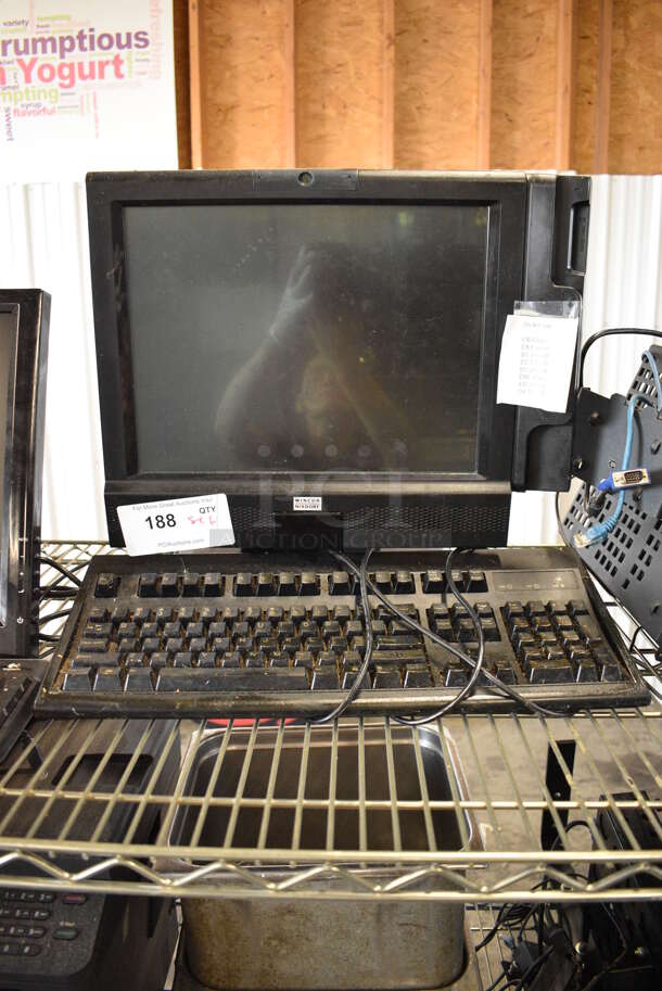 Wincor Nixdorf 15" POS Monitor and Keyboard.