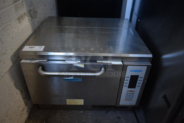 Turbochef NGC Stainless Steel Commercial Countertop Countertop Electric Powered Rapid Cook Oven. 208/240 Volts, 1 Phase.