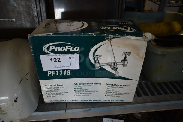 IN ORIGINAL BOX! ProFlo PF1118 Faucet w/ Handles.