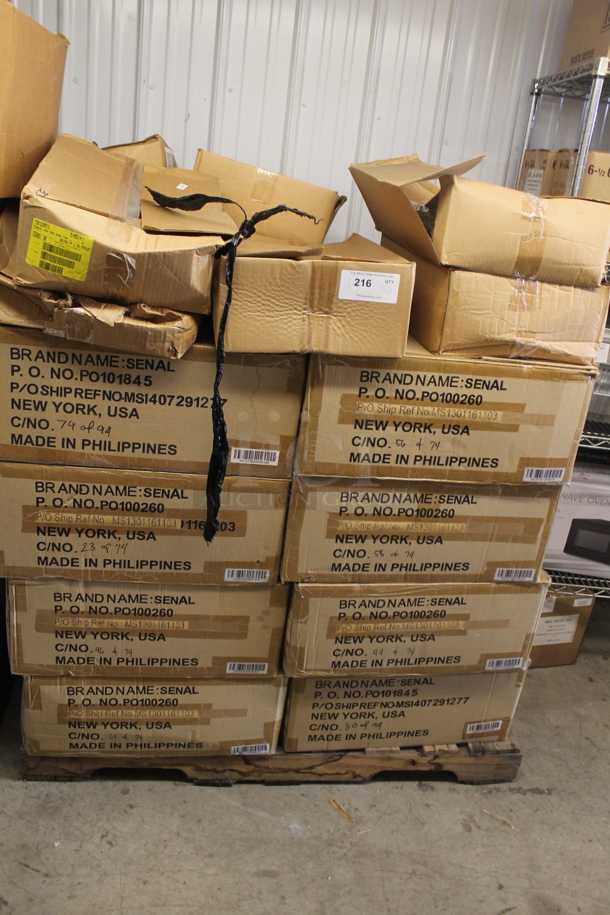 PALLET LOT of 32 BRAND NEW Boxes of Senal Boxes and Fekkai Shea Butter Packets. 32 Times Your Bid!