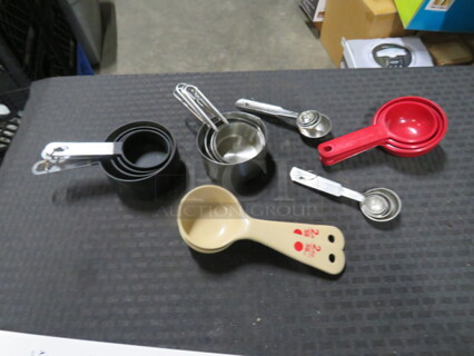 One Lot Of Assorted Measuring Spoons.