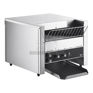 BRAND NEW SCRATCH AND DENT!  Vollrath JT3 Stainless Steel Commercial Countertop Electric Powered Conveyor Oven Toaster. 208 Volts, 1 Phase. 