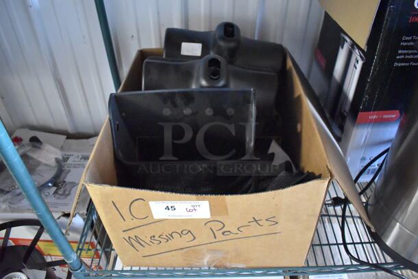 ALL ONE MONEY! Lot of Various Items Including 3 Dust Pan Heads and Baking Pan Liner
