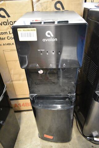 LIKE NEW! Avalon A3BLOZONEWTRCLR Stainless Steel Bottom Loading Water Cooler. 115 Volts, 1 Phase. 