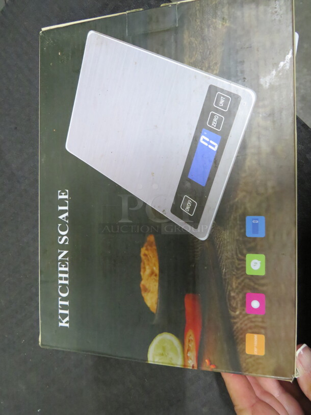 One NEW Digital Kitchen Scale. 