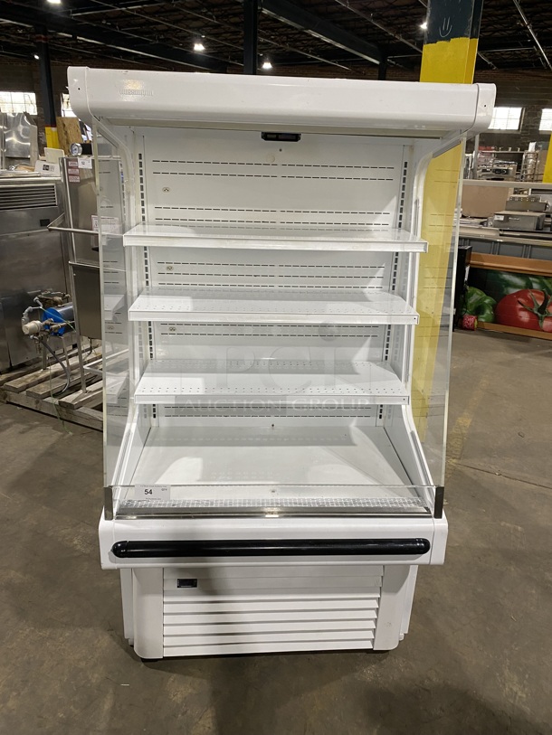 HUSSMANN Commercial Refrigerated Open Grab N Go Display Case Merchandiser! Model GSVM-4072 Serial MY13A04455! 115V/60Hz/1 Phase