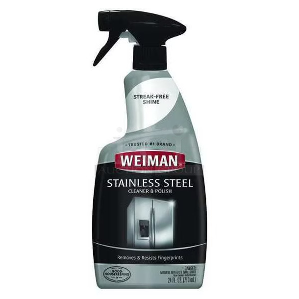 20 Boxes of 6 BRAND NEW! Weiman 108A Stainless Steel Cleaner and Polish. 20 Times Your Bid!