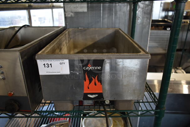 Vollrath Cayenne HS1220 Stainless Steel Commercial Countertop Food Warmer. 120 Volts, 1 Phase. Tested and Working!
