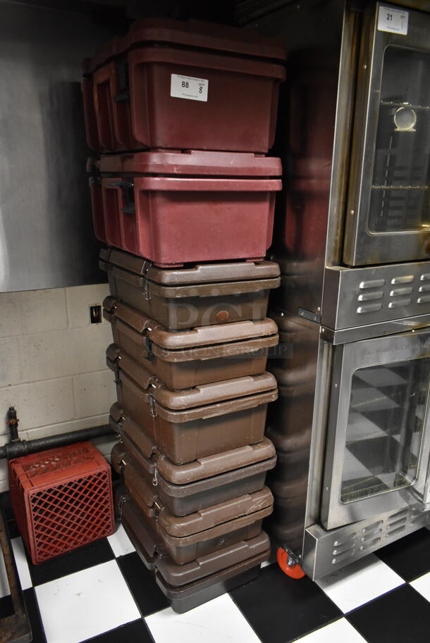 8 Poly Insulated Food Carrying Cases. 8 Times Your Bid! (kitchen #2)