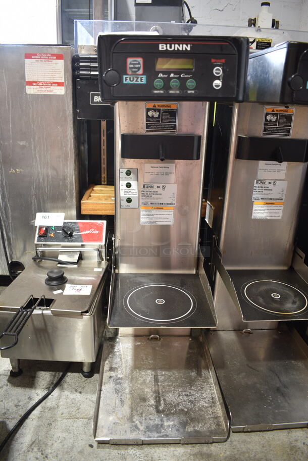 Bunn ITCB-DV Stainless Steel Commercial Countertop Iced Tea Machine. 120 Volts, 1 Phase. 