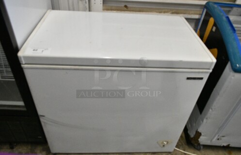 Thomson TFRF710-F-SM Metal Chest Freezer. 115 Volts, 1 Phase. Cannot Test Due To Damaged Power Cord