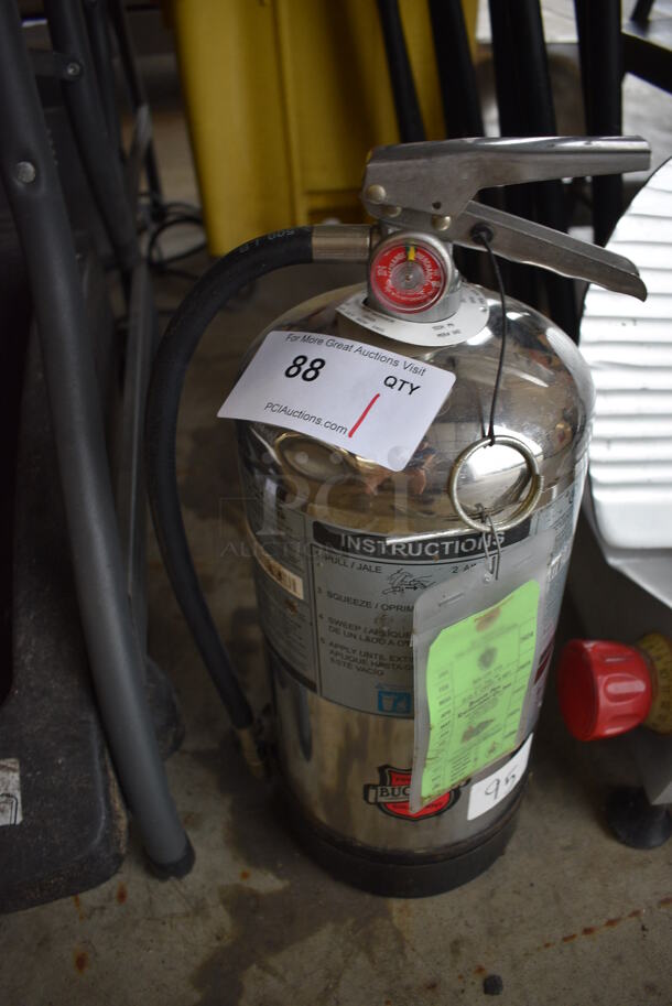 Buckeye Wet Chemical Fire Extinguisher. 8x7x20