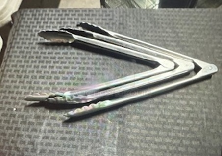 12 Inch SS Tongs. 3XBID