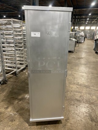 Commercial 40 Pan End Load Enclosed Bun/Sheet Pan Rack! On Casters!