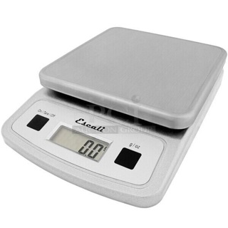 5 BRAND NEW SCRATCH AND DENT! San Jamar / Escali Supernova SCDG13LP 13 lb. Digital Portion Control Kitchen Scale. 5 Times Your Bid! Tested and Working! 