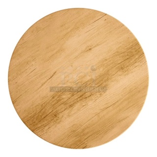 BRAND NEW SCRATCH AND DENT! Lancaster Table & Seating 16430RTFMPL 30" Round Thermo-Formed MDF Table Top with Maple Finish