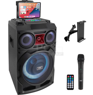 IN ORIGINAL BOX! Pyle PHP210DJT 10" Portable Bluetooth PA System with Rechargeable Battery