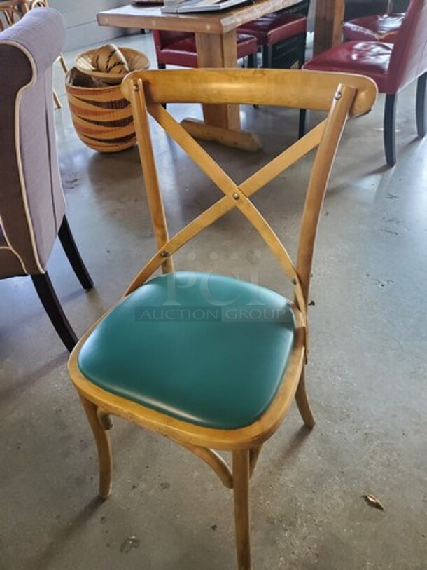 Cross Back Dining Chair