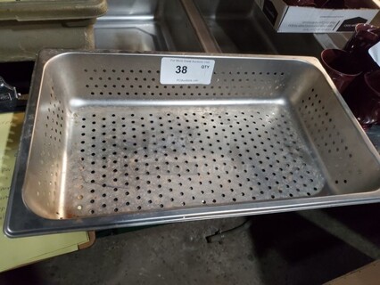 Stainless Steel Perforated Food Pan