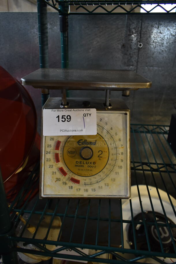 Edlund DOU-2 Metal Countertop 32 oz Food Portioning Scale. 